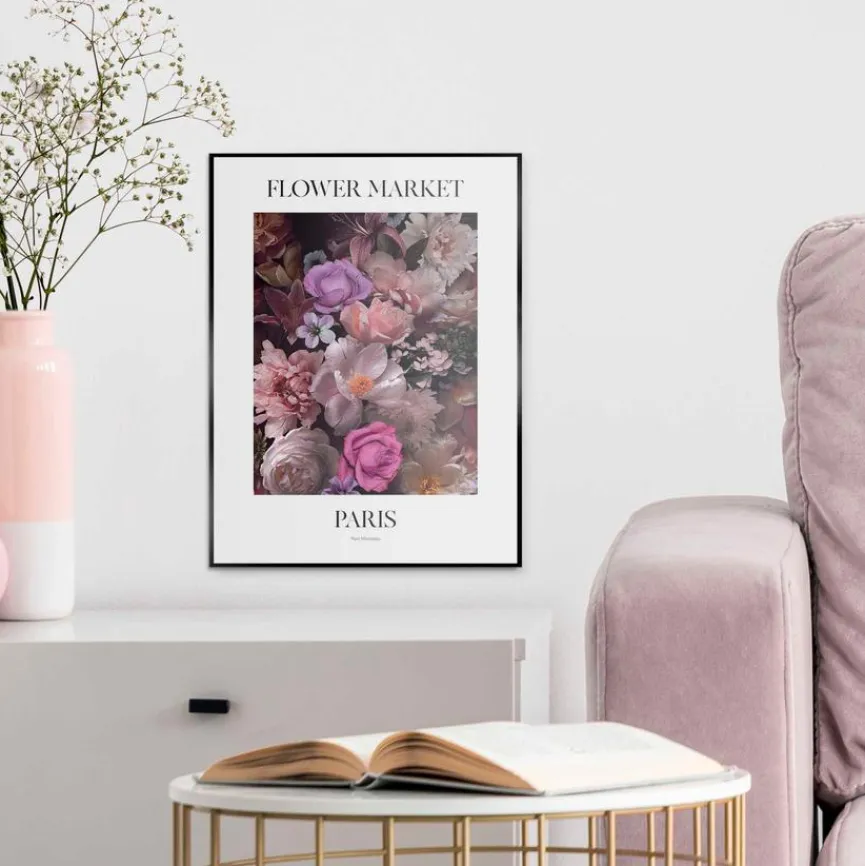 Reinders Bilder Mit Rahmen|Wandbild 30 x 40 cm Rose Garden