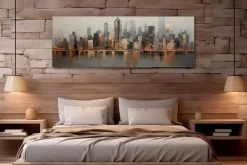Online Wandbild 50 x 140 cm Skyline III Bilder Ohne Rahmen