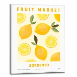 New Wandbild 40 x 50 cm Sorrento Lemons Bilder Mit Rahmen
