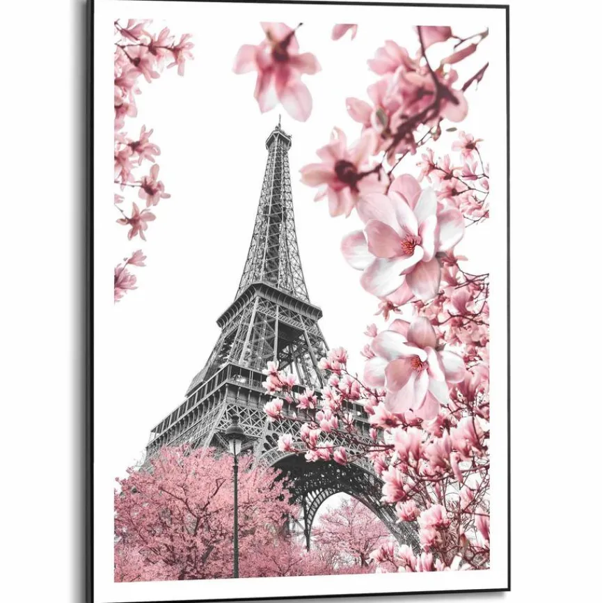 Reinders Bilder Mit Rahmen|Wandbild 50 x 70 cm Spring in Paris