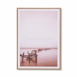 Bilder Mit Rahmen|Wandbild 50 x 70 cm Stehlen im Wasser