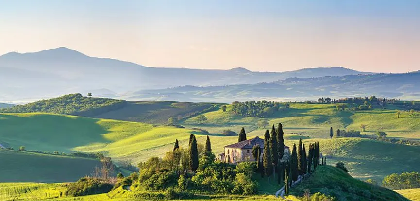 EUROART Bilder Nach Themen|Wandbild 55 x 115 cm Tuscany Spirit VI