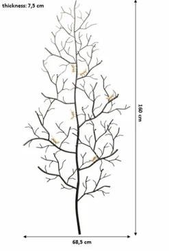 KARE DESIGN Garderobenständer & -Haken|Wandgarderobe Ants on a Tree 84172