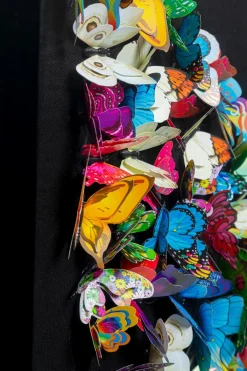 Hot Wandobjekt 120 x 120 cm Fafalla 51628 Wandobjekte|Bilder Mit Rahmen