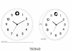 Globo Wanduhr 78284 Ø 32 cm