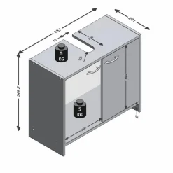 Online Waschbeckenunterschrank Marbella Waschbeckenunterschränke