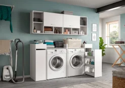 Geräteschränke|Waschmaschinenumbau-Set Lucca