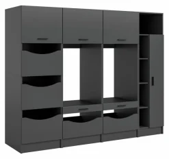 Discount Waschmaschinenumbau-Set Lucca Geräteschränke