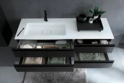 Waschtischkombination Bilbao SET SW15 Waschbeckenunterschränke