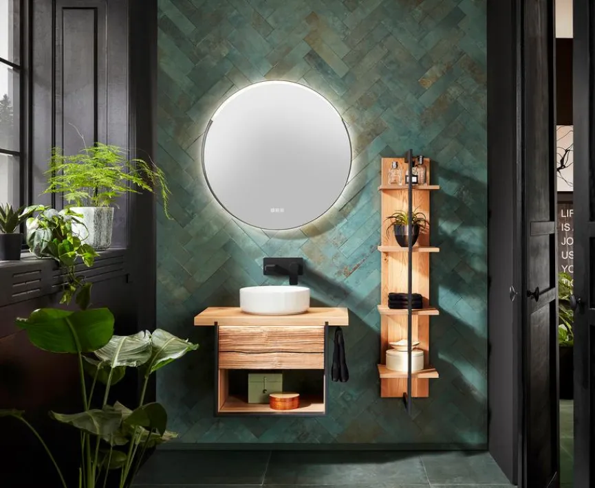 Thielemeyer Waschbeckenunterschränke|Waschtischkombination Steel