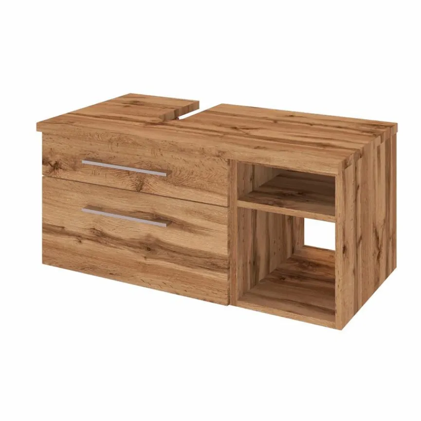 Held-Möbel Waschbeckenunterschränke|Waschtisch-Set Davos