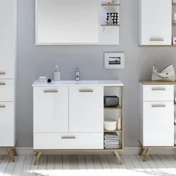 Outlet Waschtischunterschrank Quick 923 Waschbeckenunterschränke