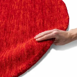 Webteppich Gabbeh Uni Ø 200 cm