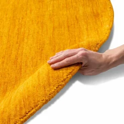 Natur(Look) Teppiche|Webteppich Gabbeh Uni Ø 200 cm