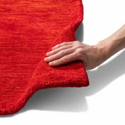 Clearance Webteppich Gabbeh Uni 195 x 295 cm Natur(Look) Teppiche