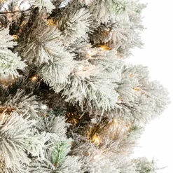 Weihnachtsbaum mit LED Schnee 180 cm