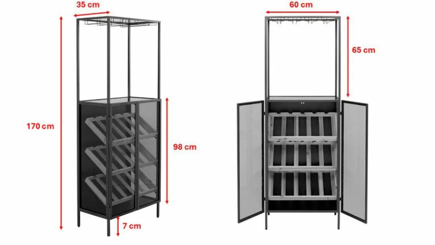 Clearance Weinregal Porto 70149 Regale|Regale