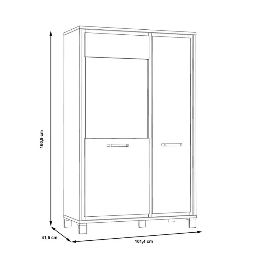 FORTE Wohnwand Farida