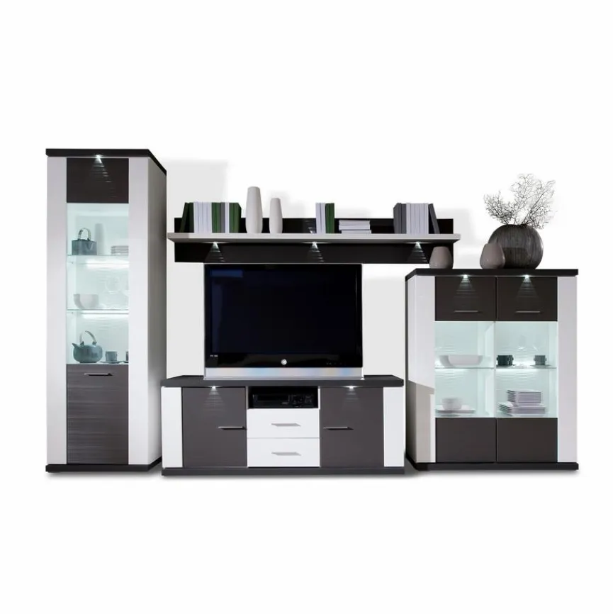 decodom Wohnwände & Tv-Lowboards|Wohnwand Manhattan