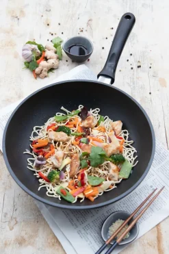 ELO Pfannen|Wokpfanne Alucast 28 cm