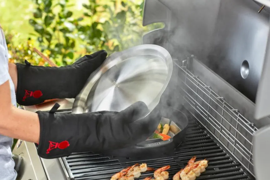 Weber Weber Grills & Grillzubehör|Wok-Set Wok-Set mit Dünsteinsatz