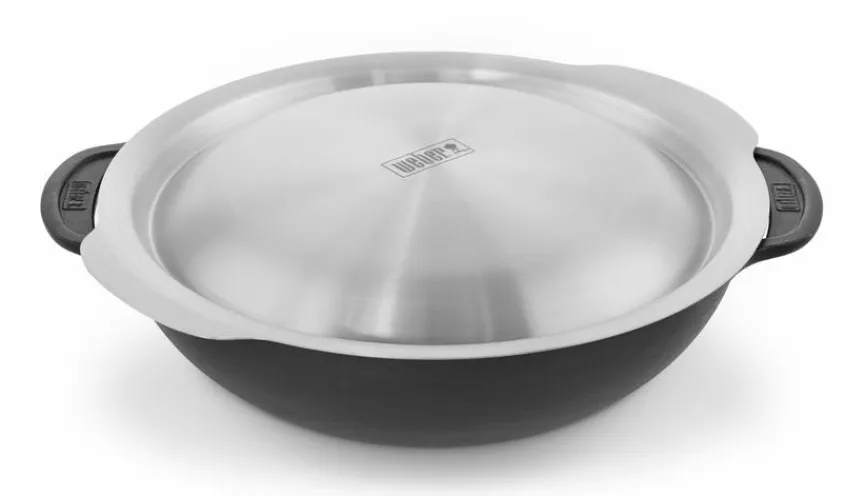 Weber Weber Grills & Grillzubehör|Wok-Set Wok-Set mit Dünsteinsatz